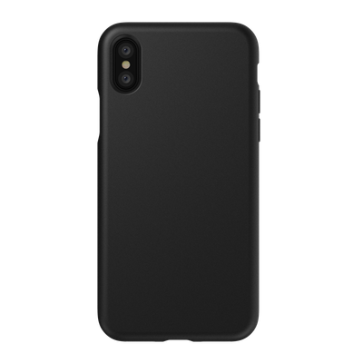 SwitchEasy iPhone X Nude AirBarrier PC Case, Ultra Black
