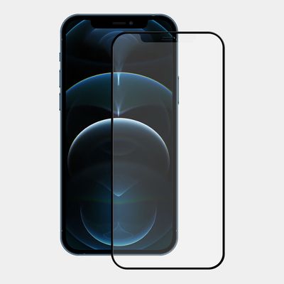 366145-Ugly Rubber iPhone 12 mini Tempered Glass, Ma