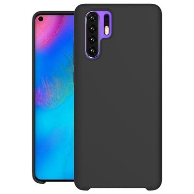 Komass Huawei P30 Pro Liquid Silicone Back Cover, Black