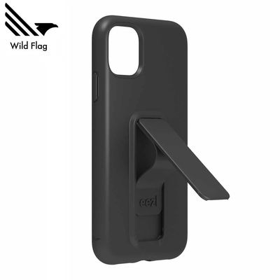 Wild Flag iPhone 11 Pro eezl Kickstand Grip Case, Black
