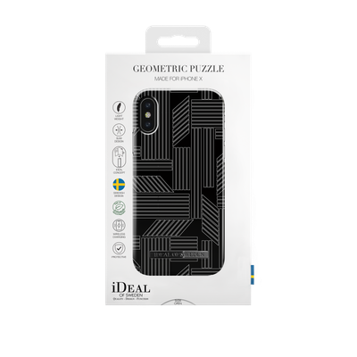 iDeal Of Sweden iPhone X Fashion Case S/S 2018, Geometric Puzzle