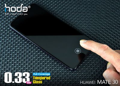 515129-Hoda Huawei Mate 30 6.6&quot; Tempered Glass, 2.5D Full
