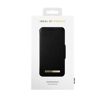 iDeal Of Sweden iPhone XR Fashion Wallet, Black