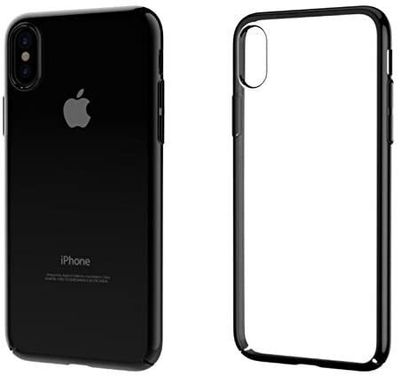 Devia iPhone Xs Max Glimmer Hybrid Case, Black