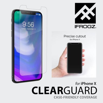 066487-ZAGG iFrogz iPhone X ClearGuard, Screen (Screen Pro