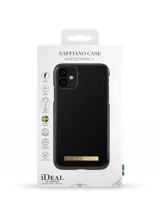 iDeal Of Sweden iPhone 11 Fashion Case Saffiano, Black