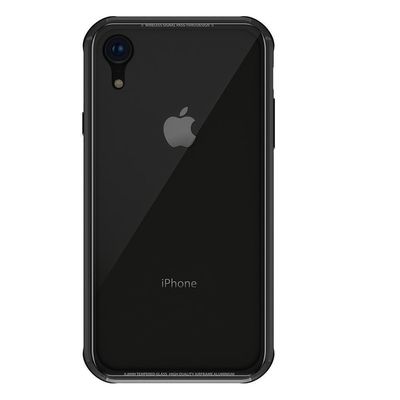 560710-SwitchEasy iPhone XR iGlass Aluminum+Glass+TPU Cas