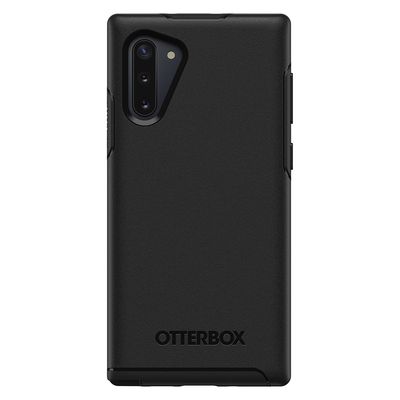 OtterBox Samsung Galaxy Note 10 Symmetry Series, Black (Black/Black)