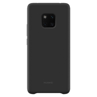 Komass Huawei Mate 20 Pro Liquid Silicone Back Cover, Black