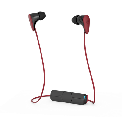 ZAGG iFrogz Audio Charisma Wireless Earbuds, Black/Red