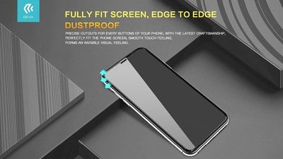 333699-Devia iPhone 11/XR Tempered Glass, Full Scree