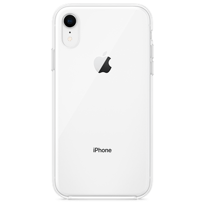 Comma iPhone XR Hard Jacket Case, Clear