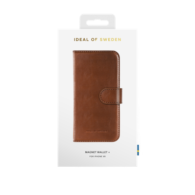 iDeal Of Sweden iPhone XR Magnet Wallet+, Brown