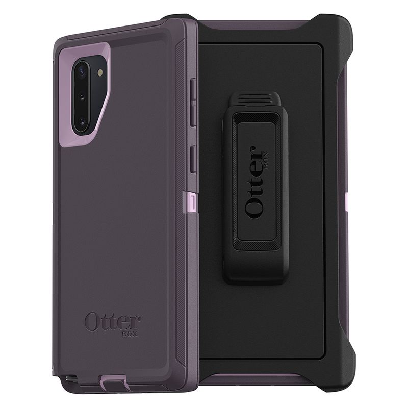 OtterBox Samsung Galaxy Note 10 Defender Series, Purple Nebula (Orchid/Purple)