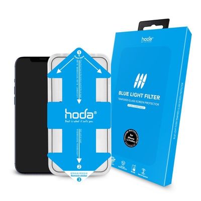 519240-Hoda iPhone 12 mini Tempered Glass with Helpe