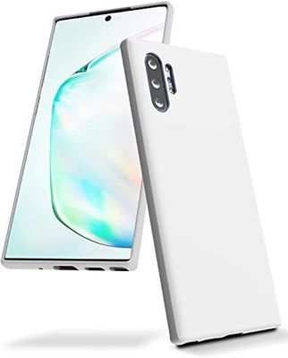 Komass Samsung Galaxy Note 10 Plus Liquid Silicone Back Cover, Grey