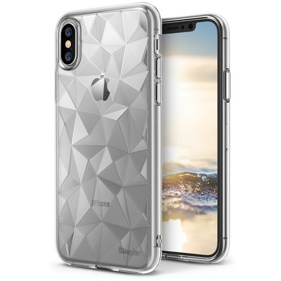 Ringke iPhone X Air Prism, Glitter Clear