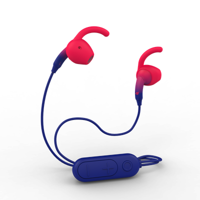 ZAGG iFrogz Audio Sound Hub Tone Wireless Earbud FG, Navy/Red