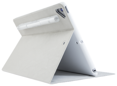 SwitchEasy iPad 9.7&quot; (2018) CoverBuddy Folio with Pencil Holder, White