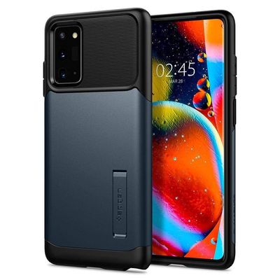 Spigen Samsung Galaxy Note 20 5G Slim Armor Case, Metal Slate