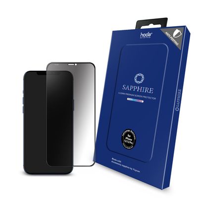 519912-Hoda iPhone 12/12 Pro Sapphire Screen Glass, PRIVACY
