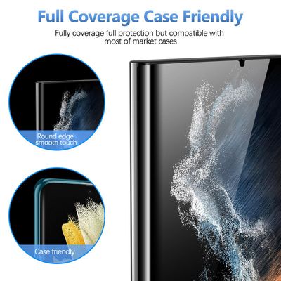 309390-TDG Samsung S22 Ultra 6.8&quot; 6H Hybrid Scre
