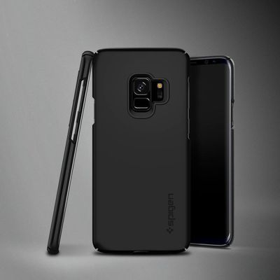 Spigen Samsung Galaxy S9 Thin Fit, SF Black Spigen Samsung Galaxy S9 Thin Fit, SF Black