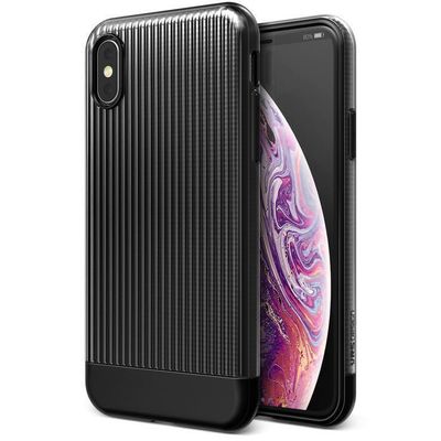 VRS Design iPhone X Shine Coat TPU+PC, Black