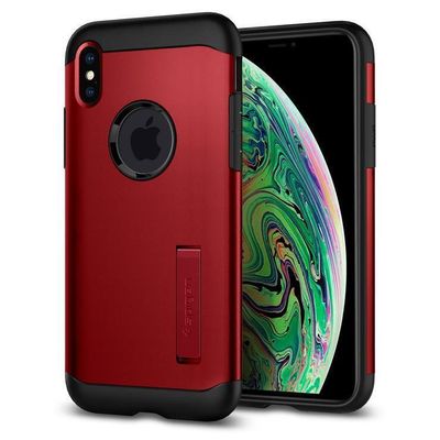 Spigen iPhone XR Slim Armor, Merlot Red
