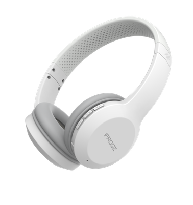 ZAGG iFrogz Audio Resound Wireless Bluetooth Headphone with Mic, White