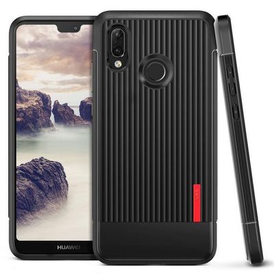VRS Design Huawei P20 Lite Single Fit Label TPU, Black VRS Design Huawei P20 Lite Single Fit Label TPU, Black
