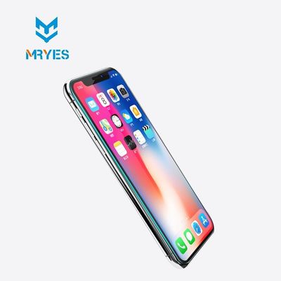 987089-MRYES iPhone X Back Tempered Glass, 3D Curved Full