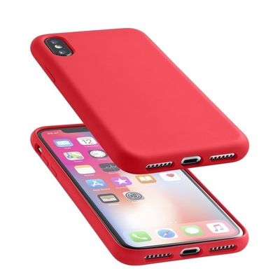 Devia iPhone XR Ultra-Thin Silicone Case, Red