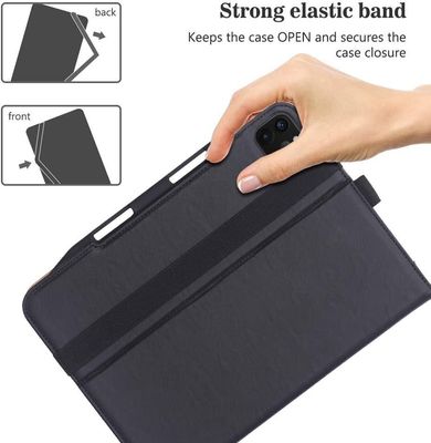 Just Must iPad Pro 12.9 (2020) Leather Folio Skin, Black