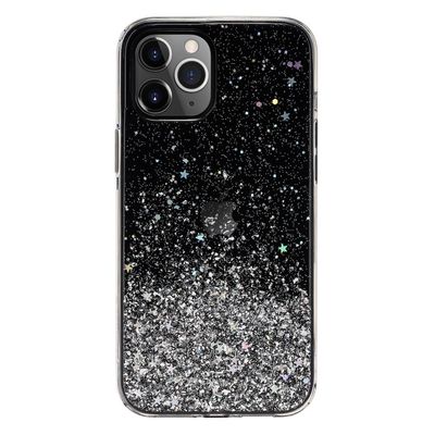 SwitchEasy iPhone 12 Pro Max  Starfield PC+TPU Case, Transparent Black