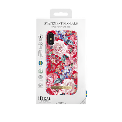 iDeal Of Sweden iPhone Xs Fashion Case Summer 2018, Pineapple Bonanza