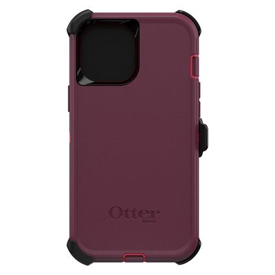OtterBox iPhone 12 Pro Max  Defender Series, Berry Potion (Red/Purple)