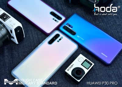 Hoda Huawei Mate 30 Pro Military Standard Rough Case, Dark Blue