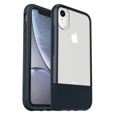 OtterBox iPhone XR Statement Series, Lucent Jade (Clear/Jade/Leather)