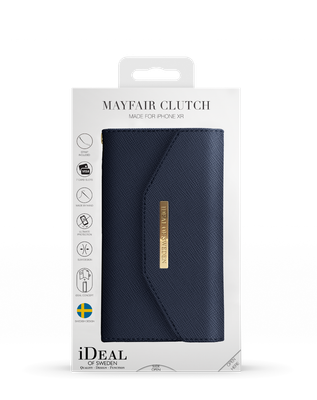 iDeal Of Sweden iPhone XR Mayfair Clutch, Navy
