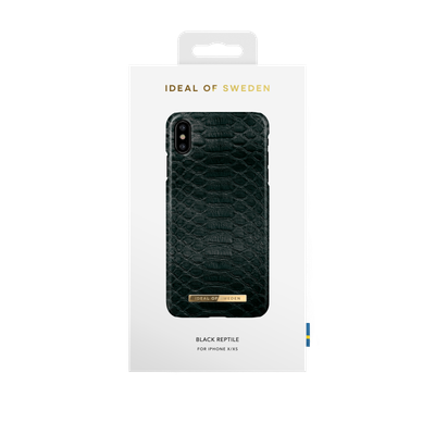iDeal Of Sweden iPhone X Fashion Case S/S 2017, Black Reptile