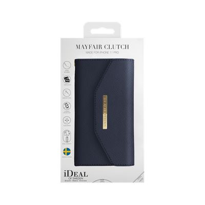 iDeal Of Sweden iPhone 11 Pro Mayfair Clutch, Navy