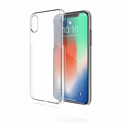 JTLegend iPhone Xs Max Ice Stone Hard Case, Crystal