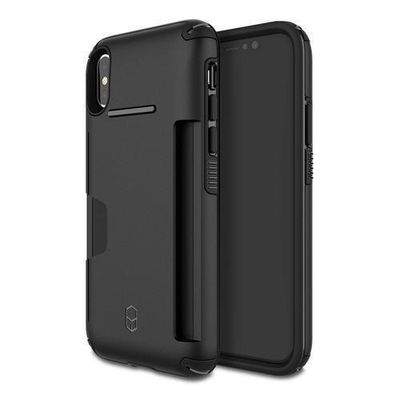 Patchworks iPhone X LEVEL Wallet, Black