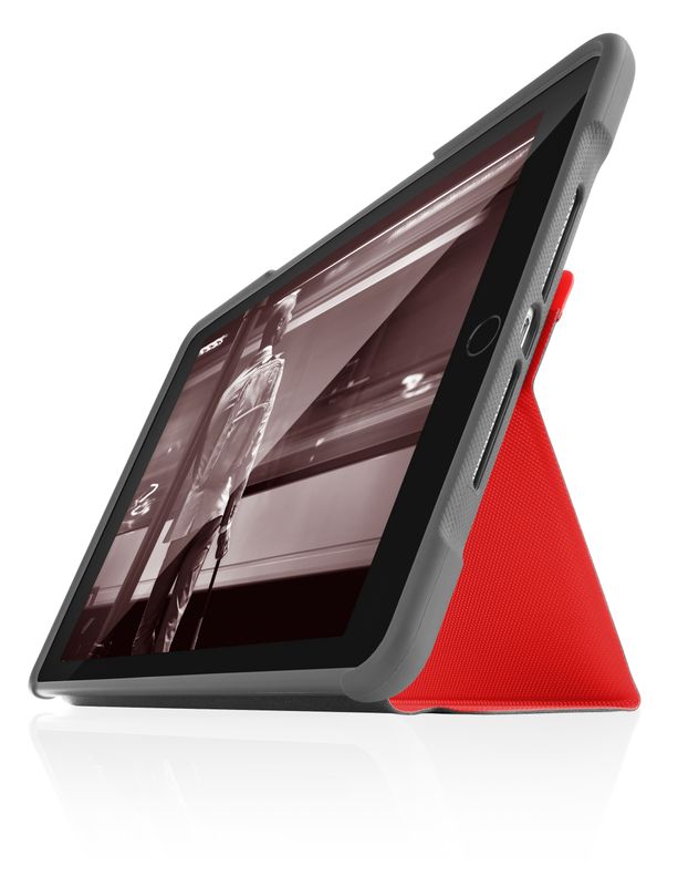 STM iPad 9.7" (2018) Dux Folio, Red