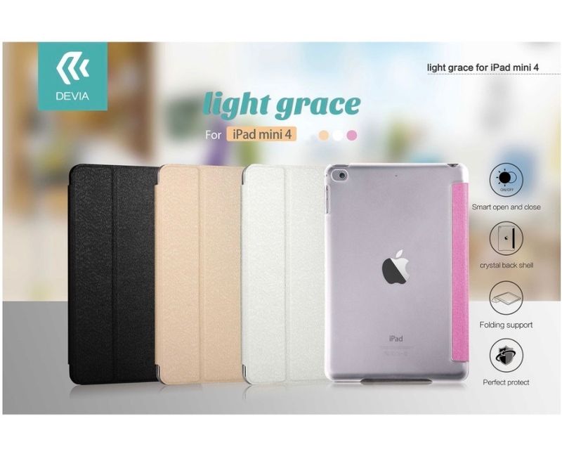 Devia iPad Mini 4 Light Grace, White