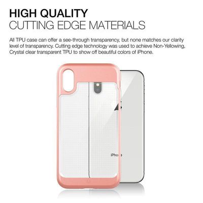 Patchworks iPhone X Contour, Pink