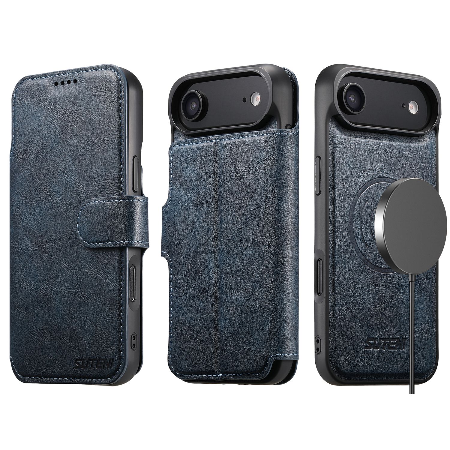 TDG KDS iPhone 17 Air Q5 Flip Case, Blue