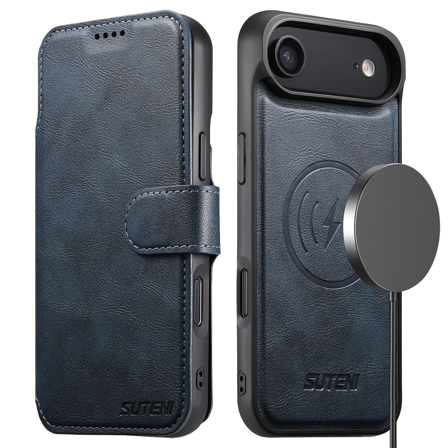 TDG KDS iPhone 17 Air Q5 Flip Case, Blue