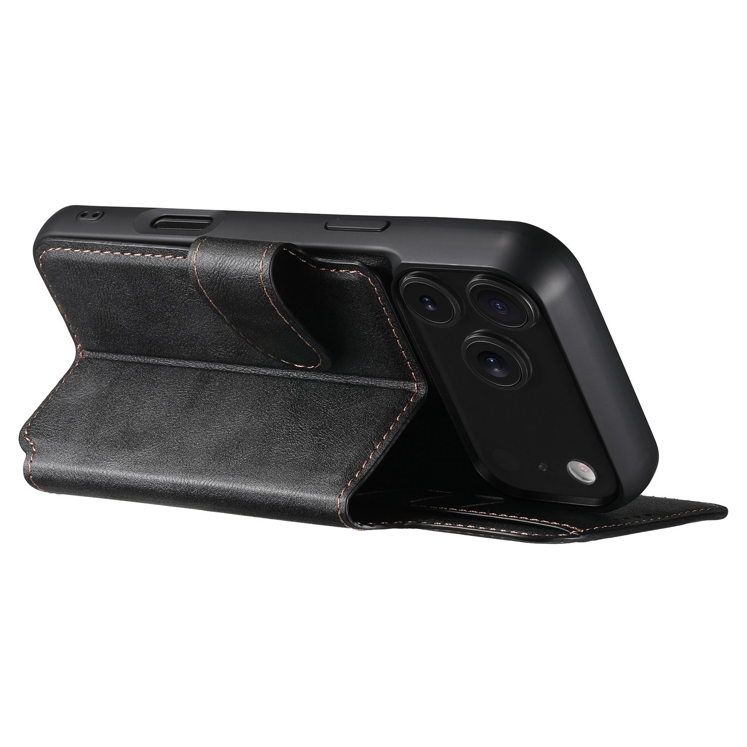 TDG KDS iPhone 17 Pro Max Q5 Flip Case, Black